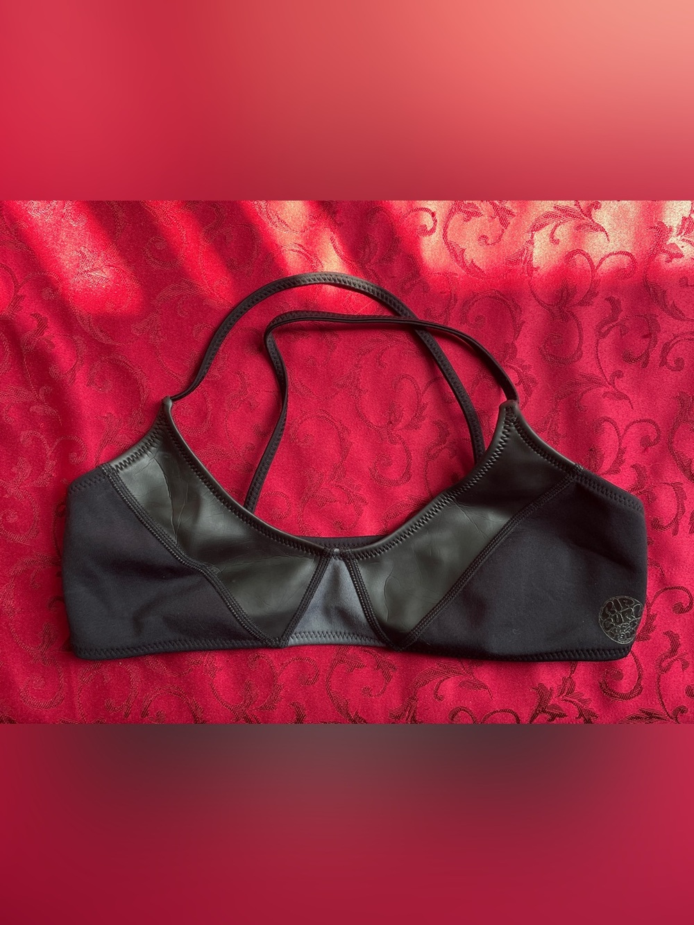 Rip Curl Black Bikini Top – XS